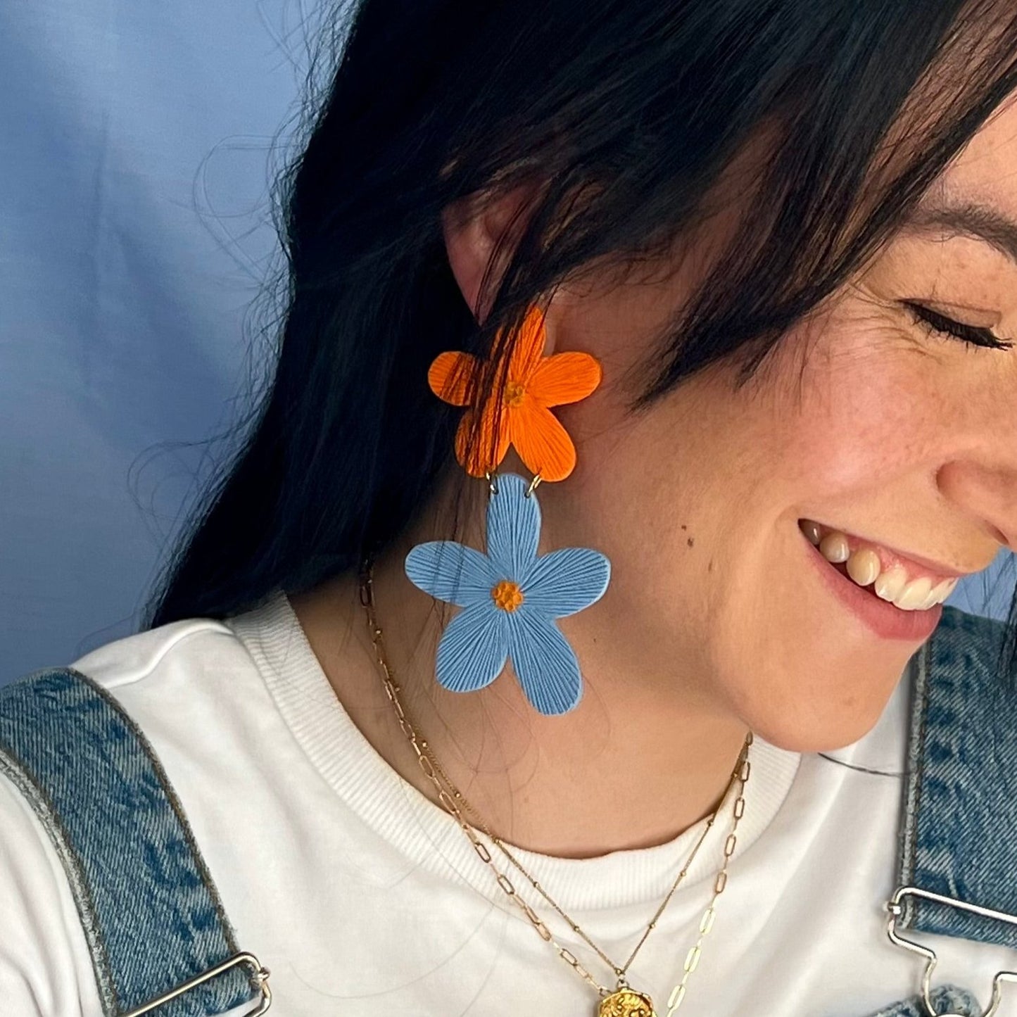 SUPER DUO Orange and Blue