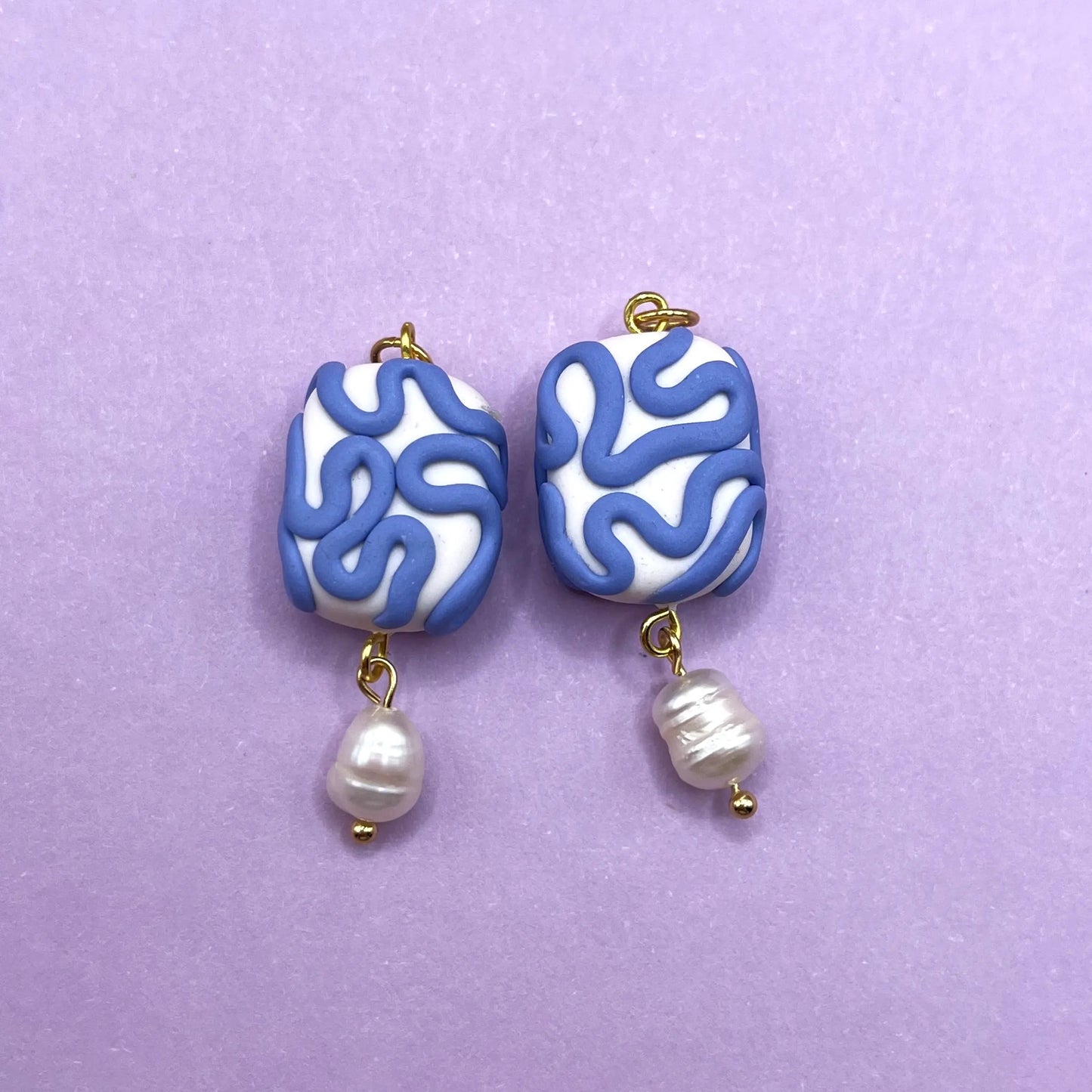 Blue Serpentine Charm