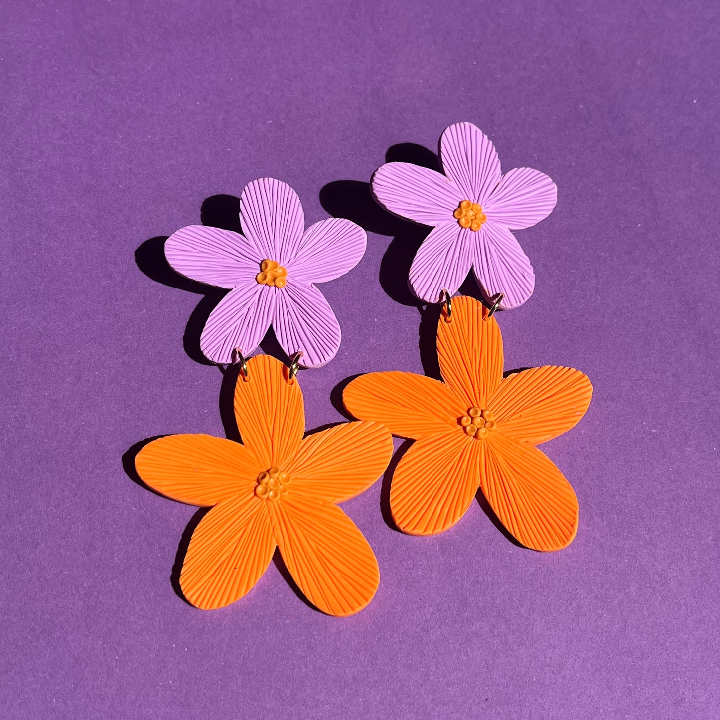 SUPER DUO Lilac and Orange