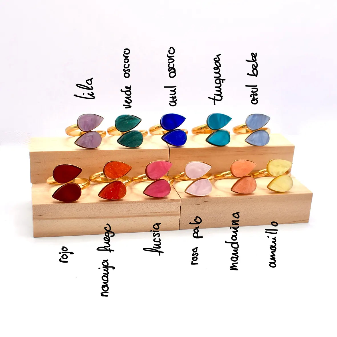 Anillo Zero Waste lagrima