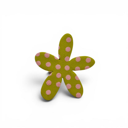 Anillo Poppins Verde sin borde