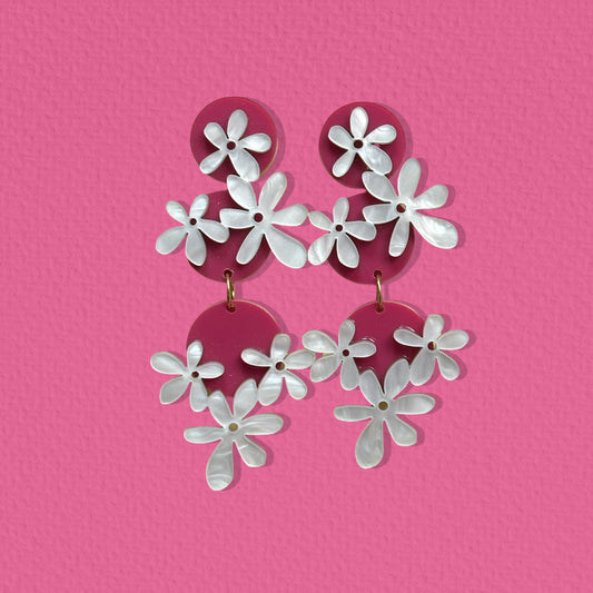 Flor cascada buganvilla