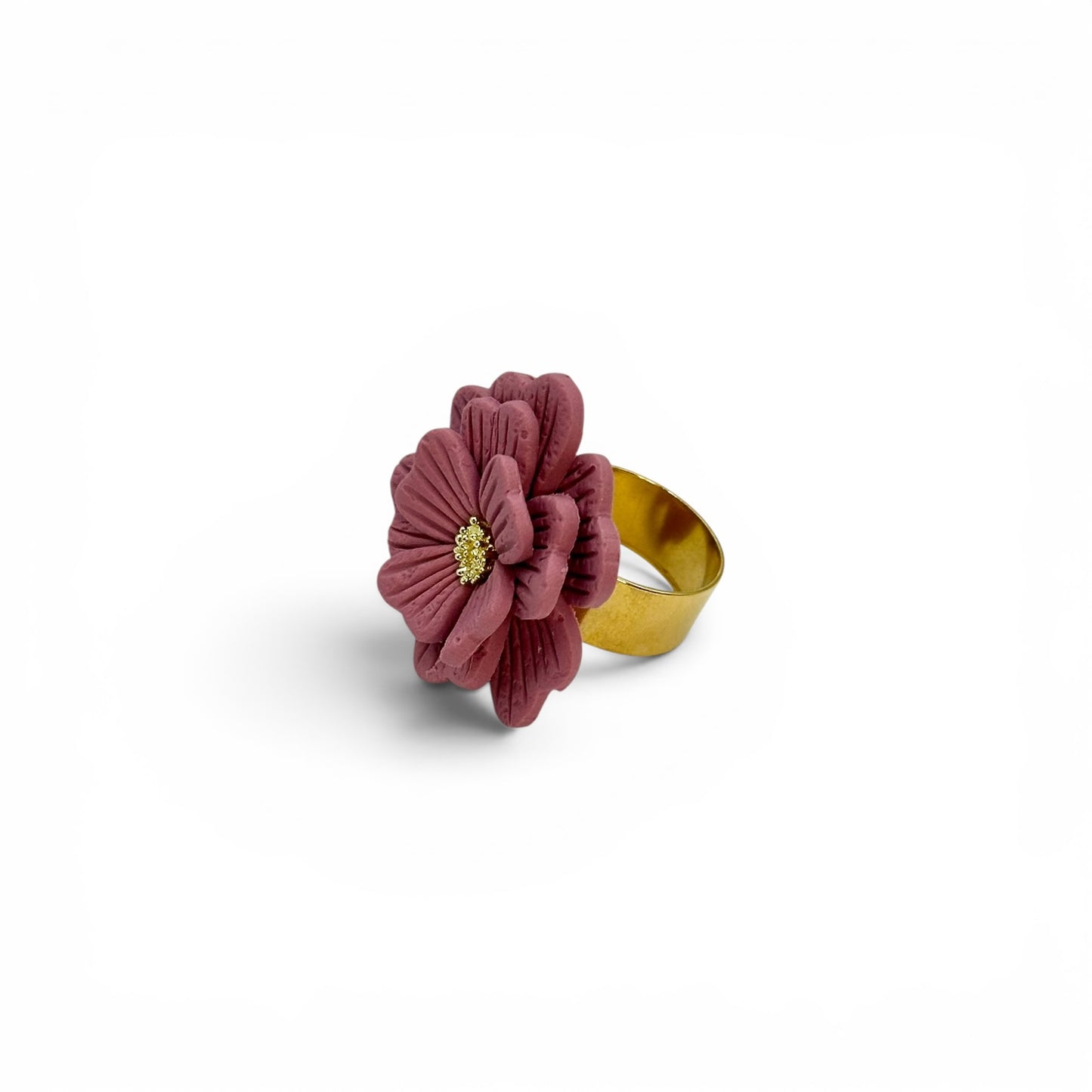 Anillo Floral Lila