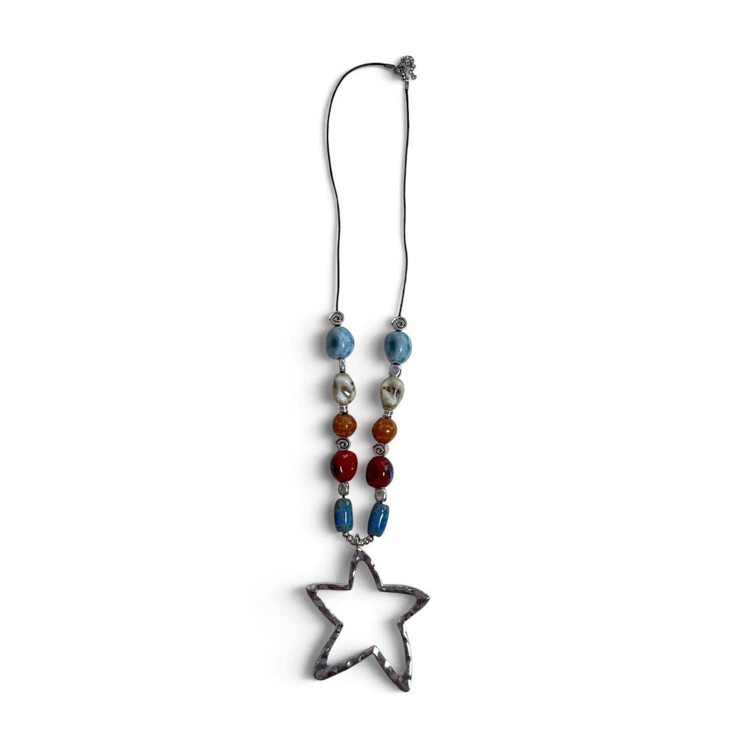 Collar largo estrella