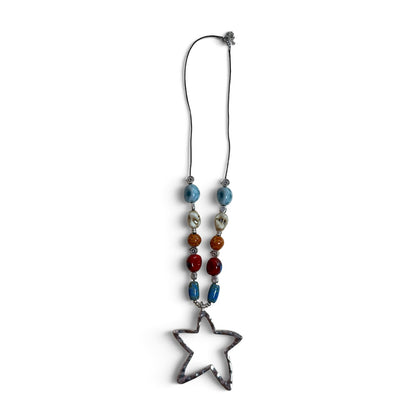 Collar largo estrella