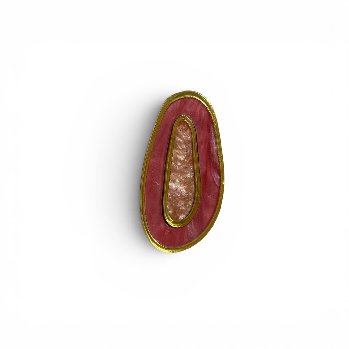 Anillo Geoda Rosa/ Naranja