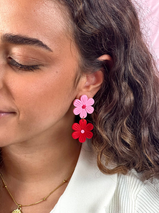 Corola Rosa y rojo