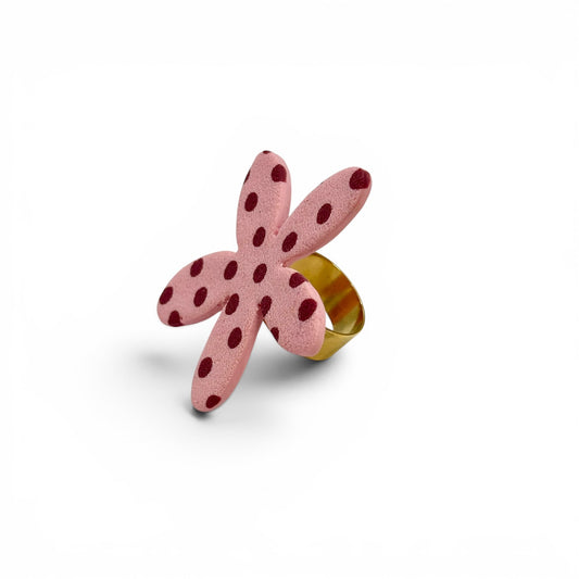 Anillo Poppins Rosa sin borde