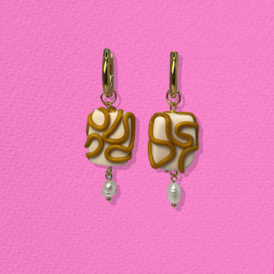 Charm Serpentina Blanco / Dorado