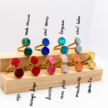 Anillo Zero Waste círculo grande