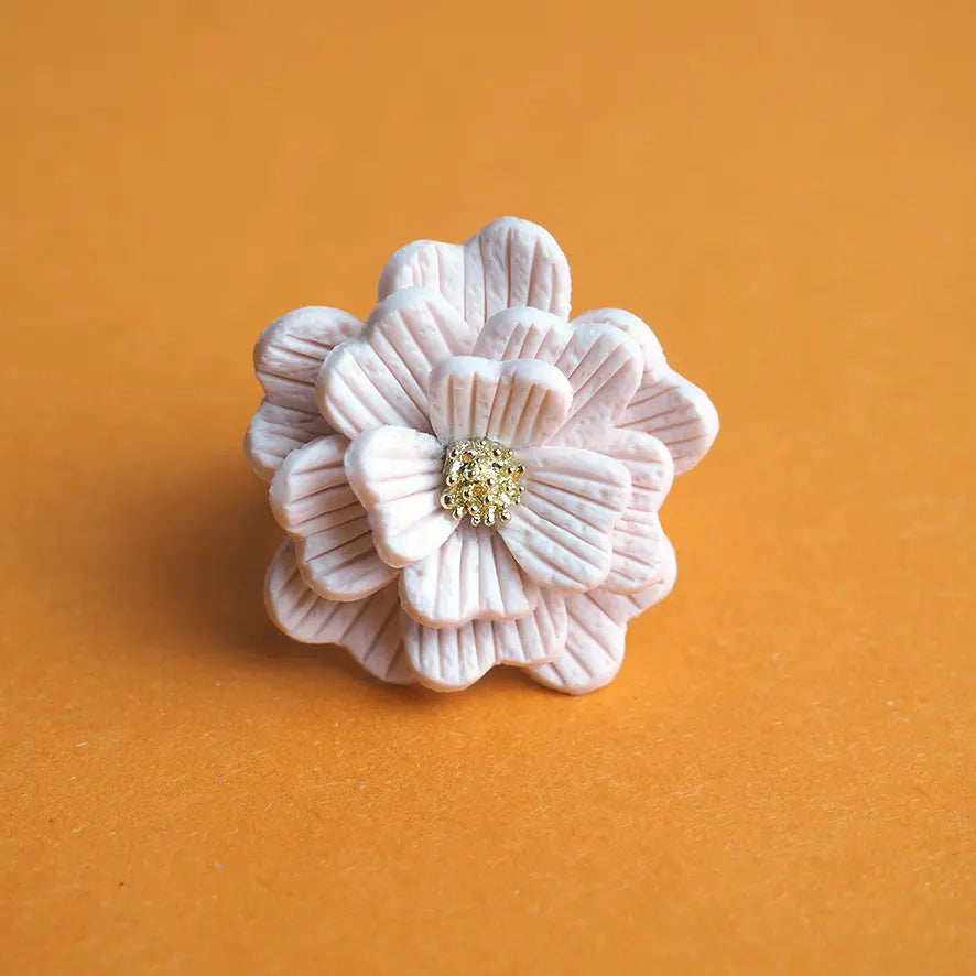 Anillo Floral BLANCO