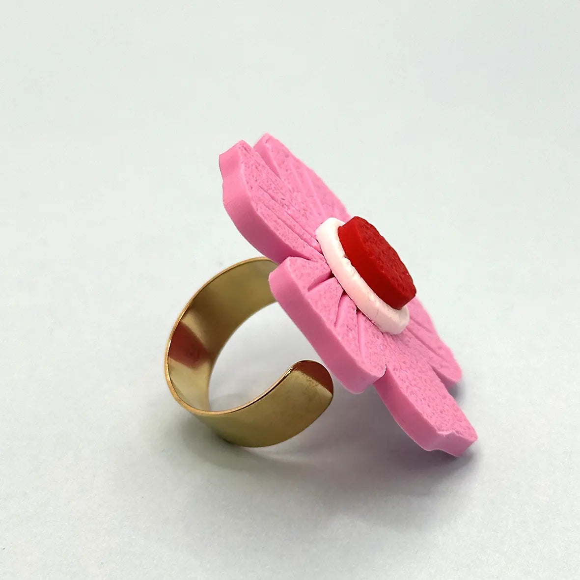 Anillo Flor círculo