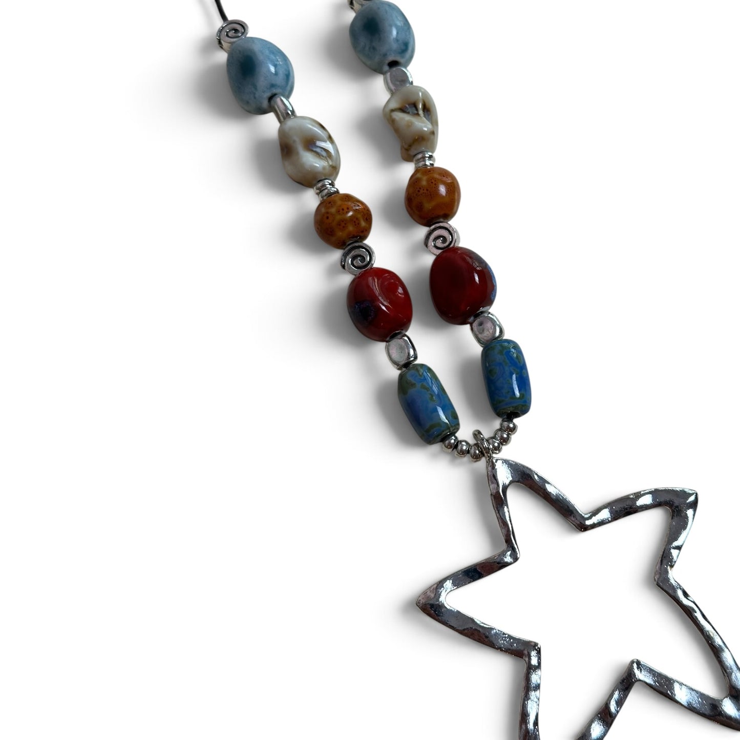 Collar largo estrella