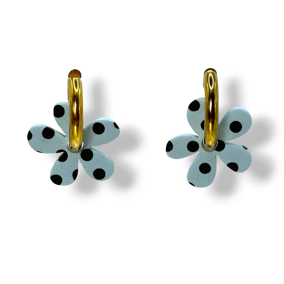 Charm Polka dot azul