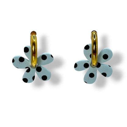 Charm Polka dot azul
