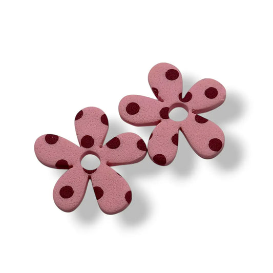 Charm Polka dot Rosa