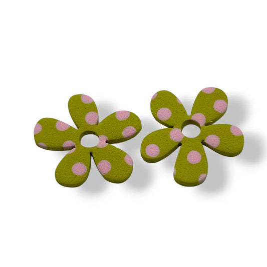 Charm Polka dot verde