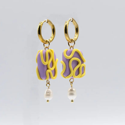 Charm Serpentina Lila / Amarillo