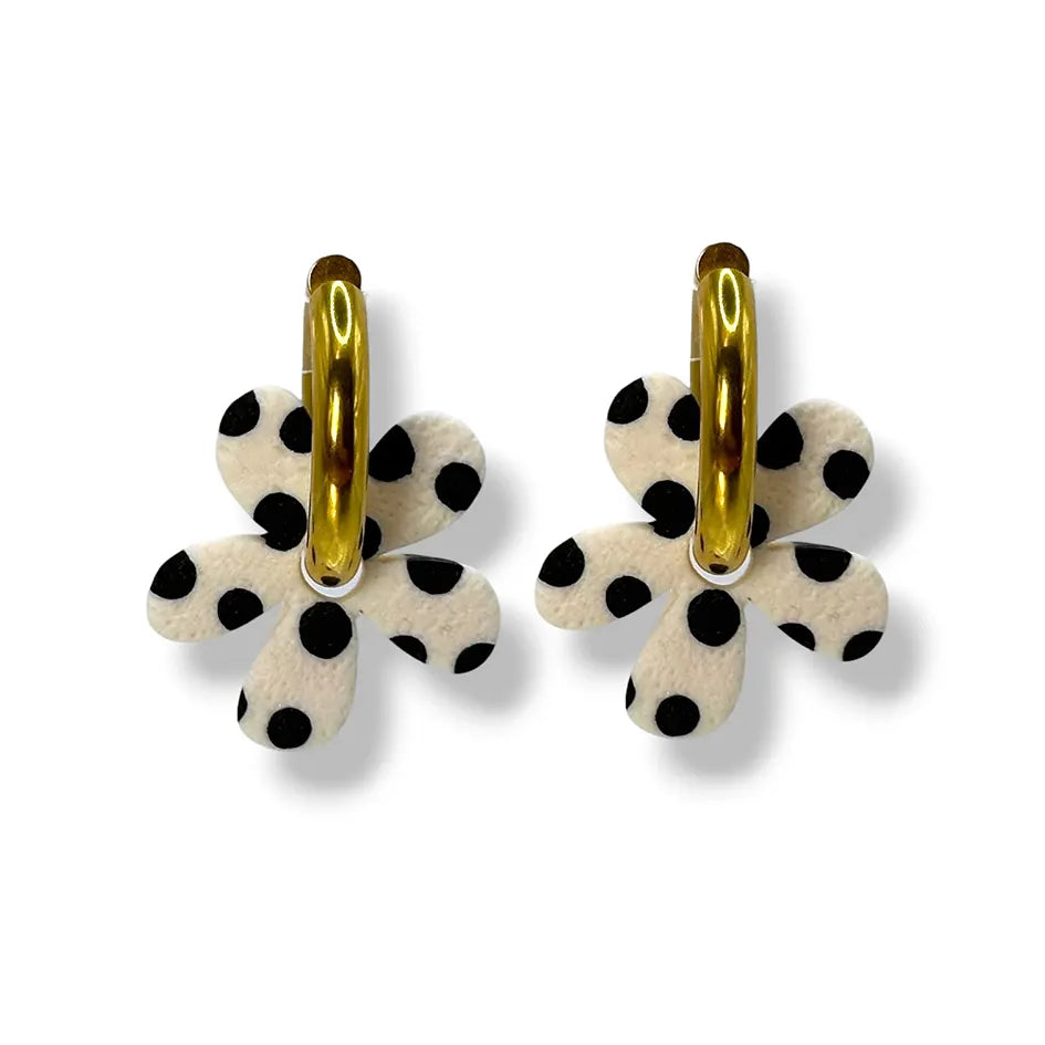 Charm Polka dot blanco