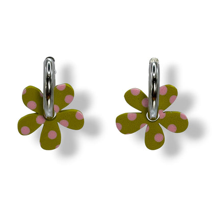 Charm Polka dot verde