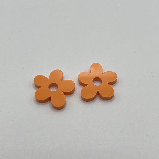 Charm orange flower stick