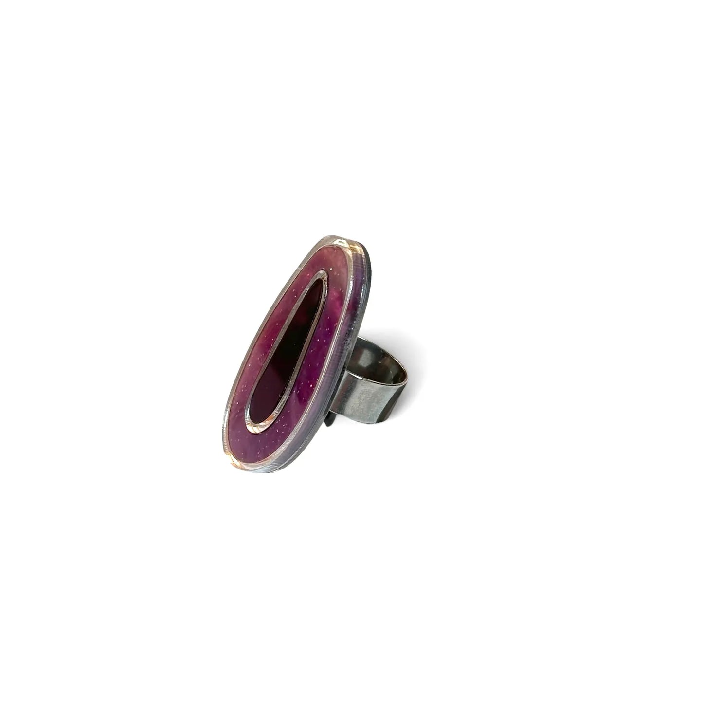 Anillo Geoda Morado/Lila