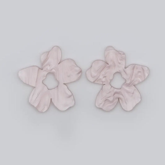 Mini-PentaFlower Marbled Baby Pink