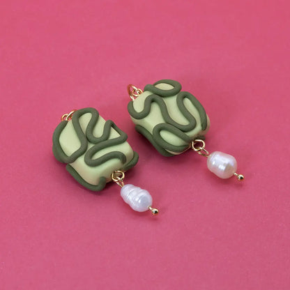 Charm Serpentine Light Green / Dark Green