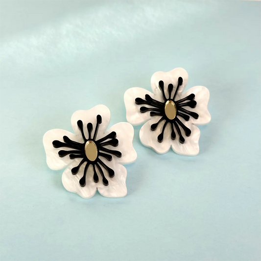 Amapola Blanca y negra