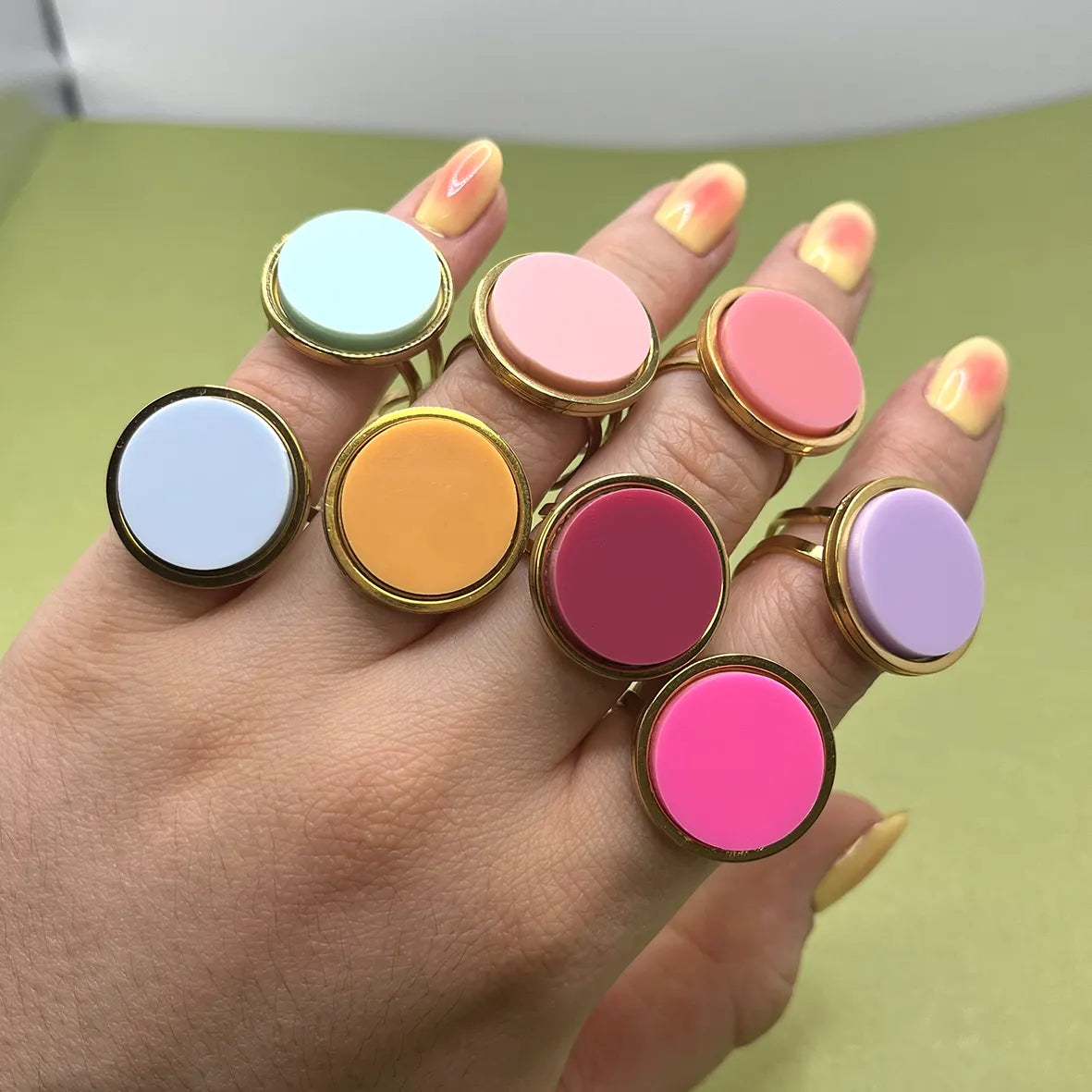 Anillos Zero Waste colores