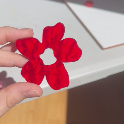 PentaFlower Marbled Red