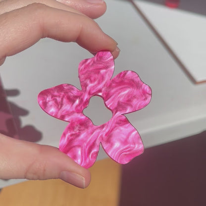 PentaFlower Marbled Pink