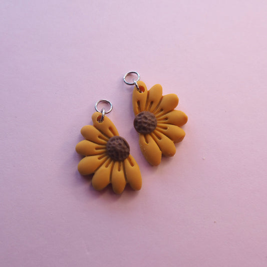 Split Sunflower Charm