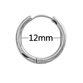 Silver Hoops