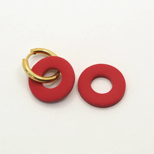 Charm Donut Rojo