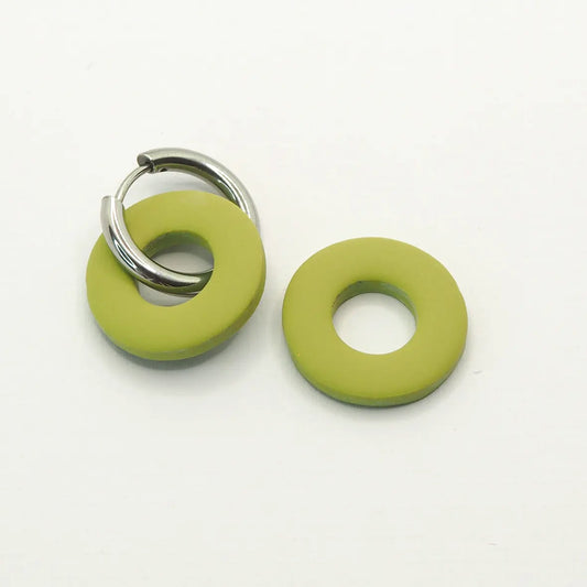 Charm Donut Verde Pistacho