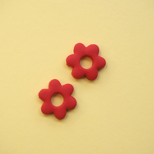 Charm Florecillas Rojo