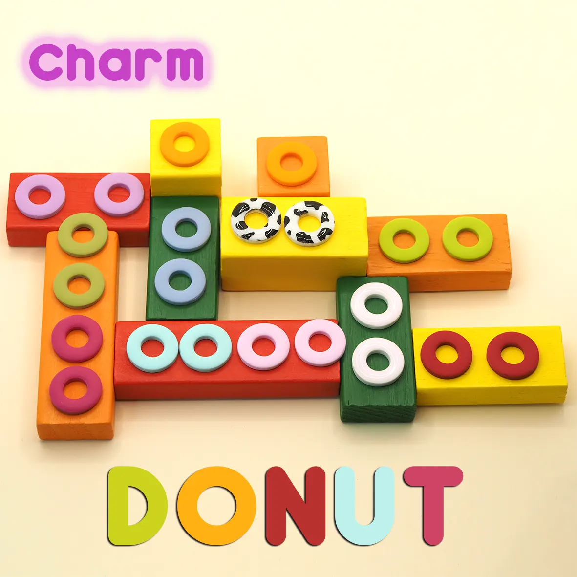 Charm Donut Verde Pistacho